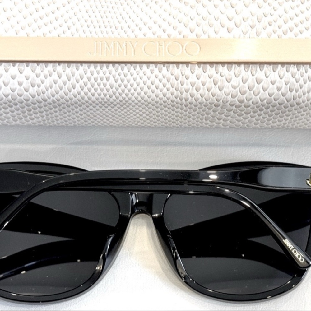 Jimmy Choo Black Sunglasses - Picture 4 of 8